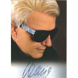 Autogramm Schlager | HEINO | 2001 "Einmal Am Rhein" (Portrait Color BMG)