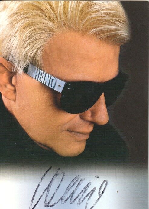 Autogramm Schlager | HEINO | 2001 "Einmal Am Rhein" (Portrait Color BMG)