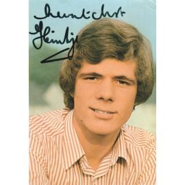 Autogramm Schlager | Heintje SIMONS | 1973 "Ich Denk An Dich" (Portrait Color Ariola)