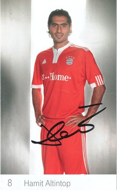 Autogramm Fussball | FC Bayern München | 2009 | Hamit ALTINTOP
