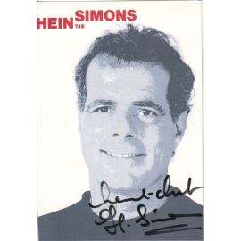Autogramm Schlager | Heintje SIMONS | 1996 "Mein Zweites Leben" (Portrait SW Arcade)