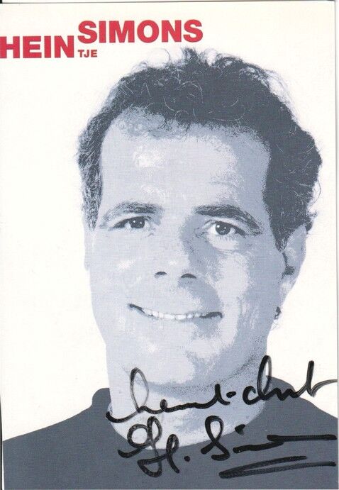 Autogramm Schlager | Heintje SIMONS | 1996 "Mein Zweites Leben" (Portrait SW Arcade)
