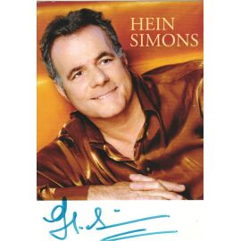Autogramm Schlager | Heintje SIMONS | 2008 "Träum Mit Mir" (Portrait Color DA)