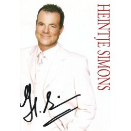 Autogramm Schlager | Heintje SIMONS | 2005 "Ich Sag Danke" (Portrait Color DA)