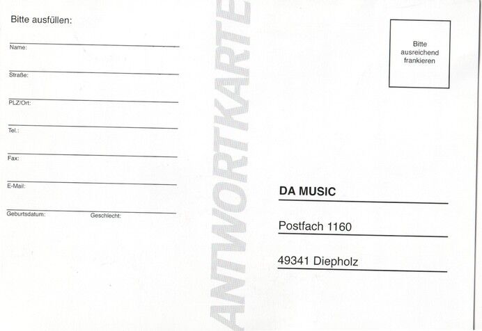Autogramm Schlager | Heintje SIMONS | 2005 "Ich Sag Danke" (Portrait Color DA)