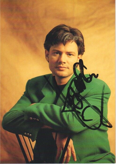 Autogramm Schlager | Hendrik BRUCH | 1996 "Warum Du" (Portrait Color Global)