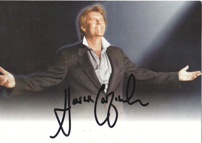Autogramm Schlager | Howard CARPENDALE | 2001 "Alles OK" (Portrait Color Polydor)