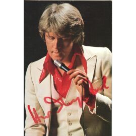 Autogramm Schlager | Howard CARPENDALE | 1978 (Konzert Color EMI) Tour-Karte