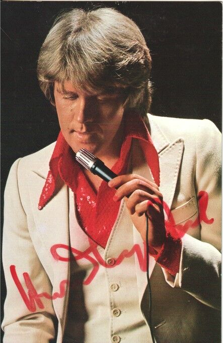 Autogramm Schlager | Howard CARPENDALE | 1978 (Konzert Color EMI) Tour-Karte