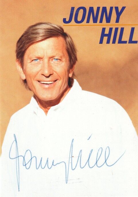 Autogramm Schlager | Jonny HILL | 1996 "Mitten Im Leben" (Portrait Color Koch) 1