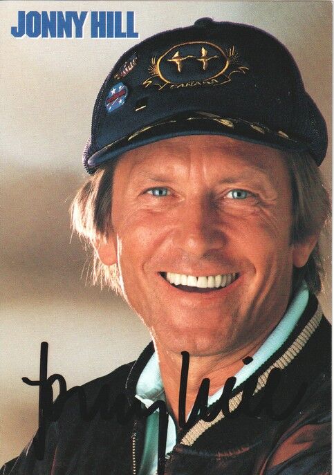 Autogramm Schlager | Jonny HILL | 1991 "Ich Bin Für Die Liebe" (Portrait Color Polydor)
