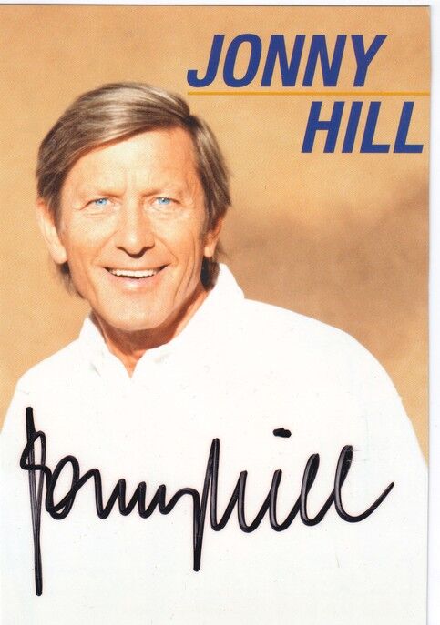 Autogramm Schlager | Jonny HILL | 1996 "Mitten Im Leben" (Portrait Color Koch) 2