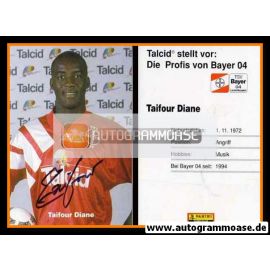 Autogramm Fussball | Bayer Leverkusen | 1994 | Taifour DIANE