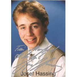 Autogramm Schlager | Josef HASSING | 2000er "Ein Kleines Lied" (Portrait Color Take Off)