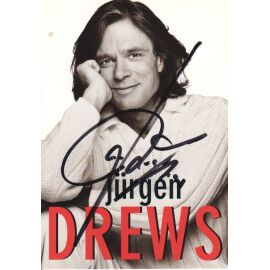 Autogramm Schlager | Jürgen DREWS | 1999 "Wieder Alles Im Griff" (Portrait SW Polydor)