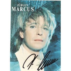 Autogramm Schlager | Jürgen MARCUS | 1990 "Love Changes Everything" (Portrait Color Polydor)