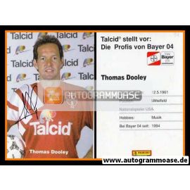 Autogramm Fussball | Bayer Leverkusen | 1994 | Thomas DOOLEY