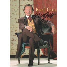 Autogramm Schlager | Karel GOTT | 2000 "Für Immer Jung" (Portrait Color Polydor) 2