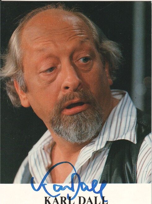 Autogramm Musik / TV | Karl DALL | 1992 "Dallsatt!" (Portrait Color BMG)