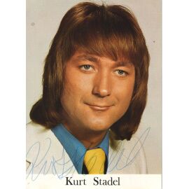 Autogramm Comedy | Kurt STADEL | 1980er (Portrait Color Pangerl)