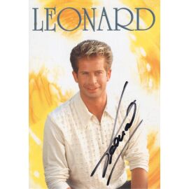 Autogramm Schlager | LEONARD | 1998 "Träume Sind Immer Dabei" (Portrait Color Koch)