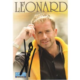 Autogramm Schlager | LEONARD | 2000 "Ich Lass Dich Nicht Gehn" (Portrait Color Koch)
