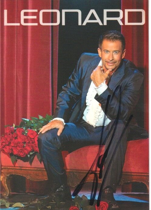 Autogramm Schlager | LEONARD | 2005 "Wunderbare Jahre" (Portrait Color Koch)