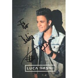 Autogramm Pop | Luca HÄNNI | 2013 "Living The Dream" (Portrait Color Universal)