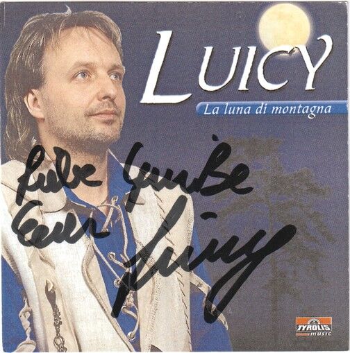 Autogramm Schlager | LUICY | 2000 "La Luna Di Montagna" (Portrait Color Tyrolis)