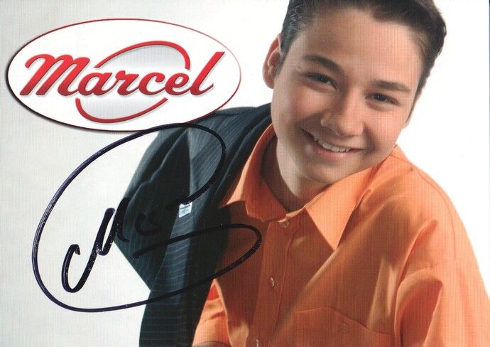 Autogramm Schlager | MARCEL | 2006 "Frohe Weihnachten" (Portrait Color Ritt) KINDERSTAR