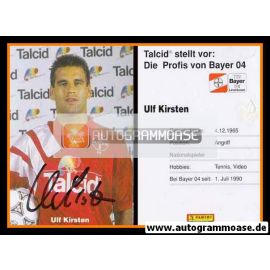 Autogramm Fussball | Bayer Leverkusen | 1994 | Ulf KIRSTEN