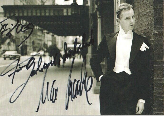 Autogramm Klassik / Pop | Max RAABE | 2007 (Portrait SW Carnegie Hall)