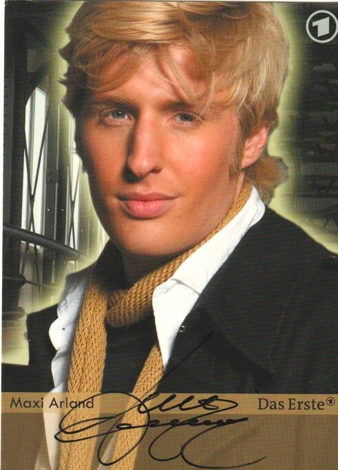 Autogramm Schlager | Maxi ARLAND | 2009 "Sag Ja Zu Mir" (Portrait Color Milian) ARD