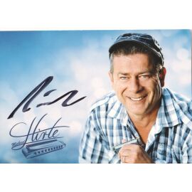 Autogramm Mundharmonika | Michael HIRTE | 2015 "Best Of" (Portrait Color Telamo)