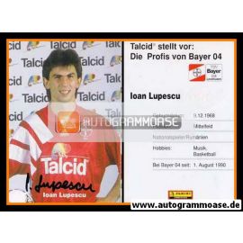 Autogramm Fussball | Bayer Leverkusen | 1994 | Ioan LUPESCU