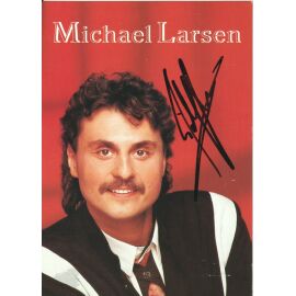 Autogramm Schlager | Michael LARSEN | 1991 "Ich Tanz Allein" (Portrait Color DA)