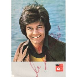 Autogramm Schlager | Michael MARTIN | 1972 "Weisst Du Schon" (Portrait Color BASF)