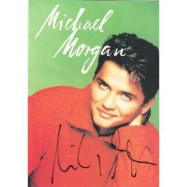 Autogramm Schlager | Michael MORGAN | 1996 "Nur Die Liebe Bleibt" (Portrait Color EMI)