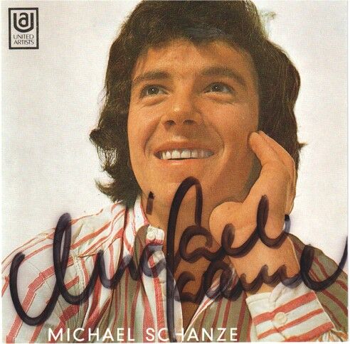 Autogramm Schlager | Michael SCHANZE | 1972 "Ich Hab Dich Lieb" (Portrait Color UA) 2