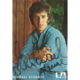 Autogramm Schlager | Michael SCHANZE | 1972 "Ich Hab Dich Lieb" (Portrait Color UA) 3