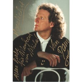 Autogramm Schlager | Michel VAN DAM | 1997 "Ich Hab Die Sonne" (Portrait Color Fanclub)