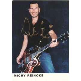 Autogramm Pop | Michy REINKE | 2000 "Felix De Luxe" (Portrait Color Edel)