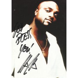 Autogramm Rap | NANA Abrowka | 1997 "Lonely" (Portrait Color Booya)