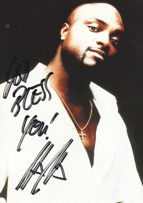 Autogramm Rap | NANA Abrowka | 1997 "Lonely" (Portrait Color Booya)