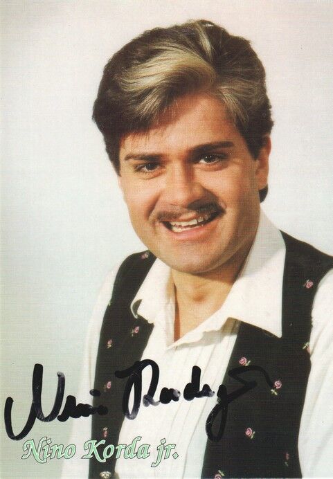 Autogramm Schauspieler | Nino KORDA jr. | 2000er (Portrait Color Bavaria)