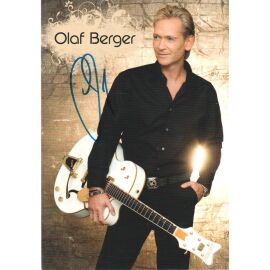 Autogramm Schlager | Olaf BERGER | 2010 "Das Zweite Gefühl" (Portrait Color Palm)