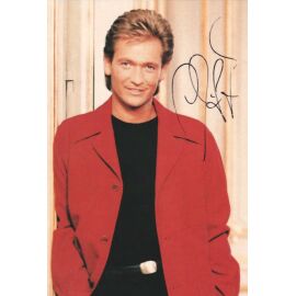 Autogramm Schlager | Olaf BERGER | 1996 "Es Lebe Die Liebe" (Portrait Color White)