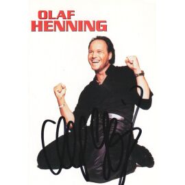 Autogramm Schlager | Olaf HENNING | 2001 (Portrait Color Riu Palace)
