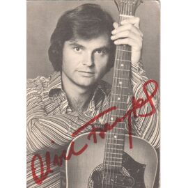 Autogramm Schlager | Oliver FREYTAG | 1974 "Rock Your Baby" (Portrait SW UA)