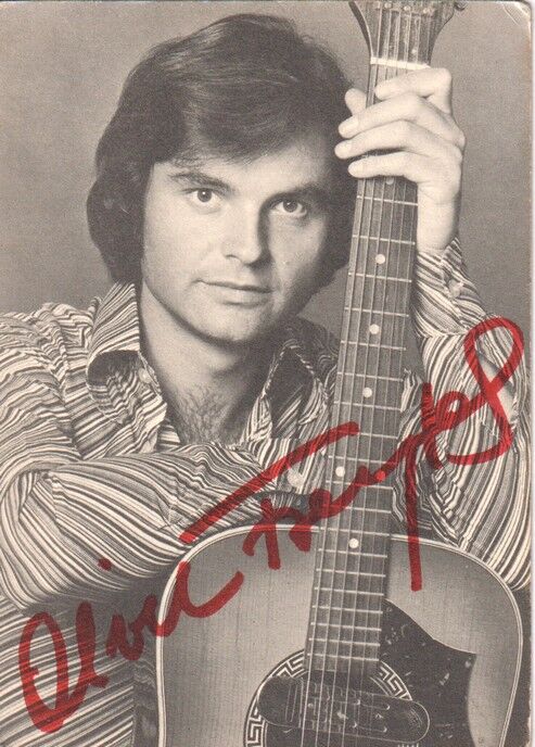 Autogramm Schlager | Oliver FREYTAG | 1974 "Rock Your Baby" (Portrait SW UA)